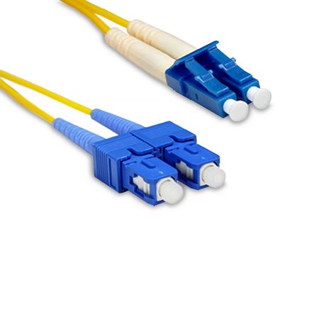 ENET Enet 6M Sc/Lc Duplex Single-Mode 9/125 Os1 Or Better Yellow Fiber SCLC-SM-6M-ENC